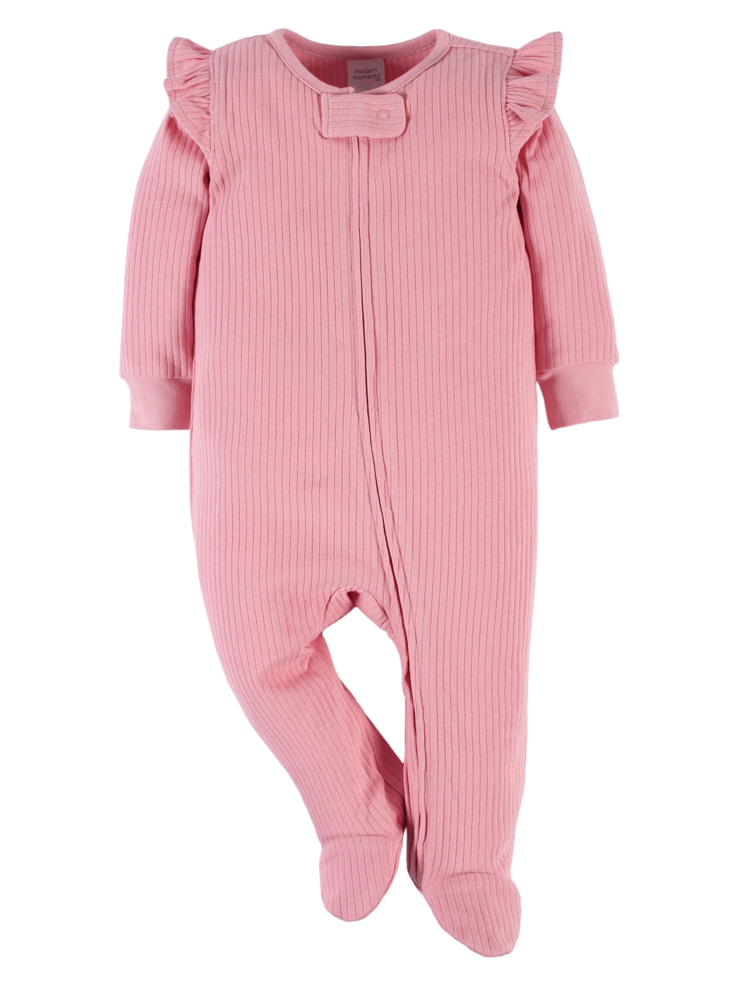 Nord med sig i live Modern Moments by Gerber Baby Boy, Baby Girl, & Unisex Sleep 'n Play Footed  Pajamas, 2-Pack (Newborn-6/9 Months) - Walmart.com