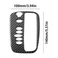 thumbnail image 3 of Real Bright Soft Car Interior Carbon Fiber Sticker DecorationCarbon Fiber Interior Automatic Gear Shift Cover For Toyota Celica 2000-05Auto Car Protection Interior Accessories, 3 of 8
