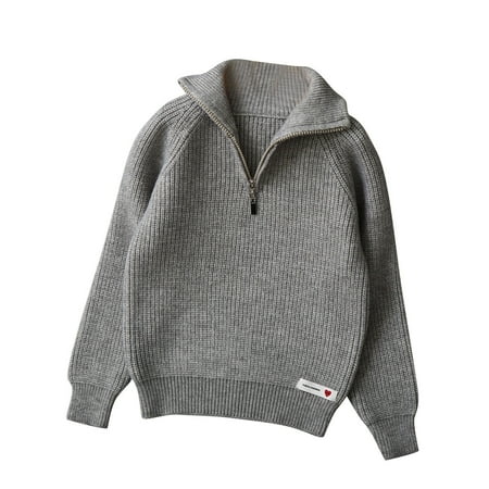 

MuZeFu Toddler Girl Clothes Clearance under $10 Winter Wintertime Boys And Girls Streak Sheep Wool Hooded Zipper Sweater