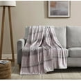 thumbnail image 1 of Social Standard by Sanctuary Oversized Plush Throw, Luxuriously Soft, Wrinkle Resistant, Easy Care, 1 of 2