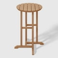 thumbnail image 4 of WestinTrends Outdoor Patio Counter Height Bar Stools Bistro Bar Table Set, Teak, 4 of 9