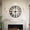 Black-roman, variant on 32 Inch Large Wall Clock, Roman Numeral Metal Oversized Wall Clocks for Living Room Decor, Bedroom and Kitchen, Completely Silent, Non Ticking, Battery Operated