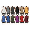 thumbnail image 3 of Langwyqu Summer Sleeveless Men Solid Color Tank Tops Sport Muscle Crewneck Shirt, 3 of 4