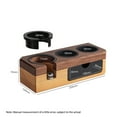 thumbnail image 5 of Tamping Station,51mm To Station Countertop Wooden Espresso 3 51mm Tamper 3 Tampers Coffee Station Wooden Coffee Station 58mm Wooden Espresso Tamper To 58mm Universal Tampers Coffee Espresso, 5 of 6