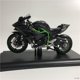 thumbnail image 2 of Maisto 1 : 18 KAWASAKI Ninja H2 R Motocicleta Diecast Aleación Modelo Juguete Negro H2R Moto Colección Regalo, 2 of 4