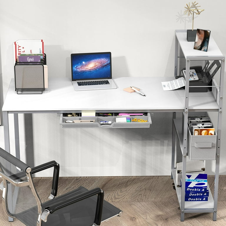 46 inch white desk deals