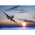 thumbnail image 2 of wall26 - Jet Aircraft Over The Sea - Removable Wall Mural | Self-Adhesive Large Wallpaper - 100x144 inches, 2 of 6