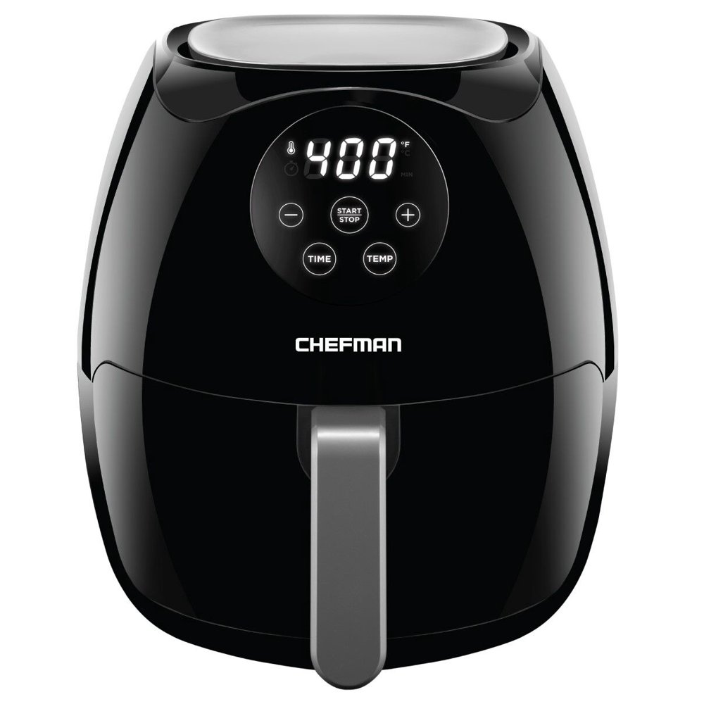 Chefman Digital 3.5 Liter Air Fryer Oven with Space Saving Flat Basket