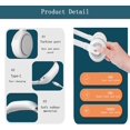 thumbnail image 4 of Ventilador de cuello portátil, mini ventilador USB, ventilador de banda para el cuello personal recargable, ventilador USB de 3 velocidades con cabeza ajustable de 360 ° para caminatas, deportes al ai JFHHH pequeña, 4 of 5