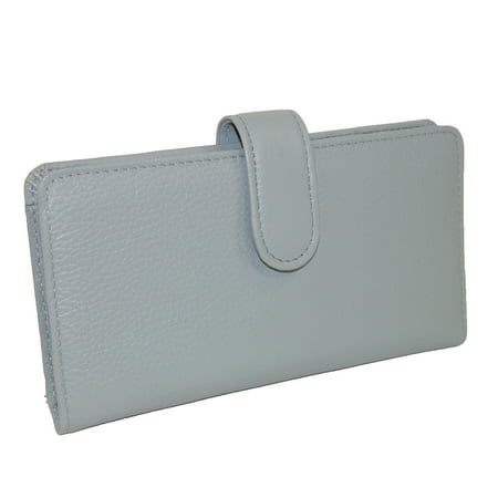 - Buxton Women's Huston Pik-Me-Ups Checkbook Cover Wallet