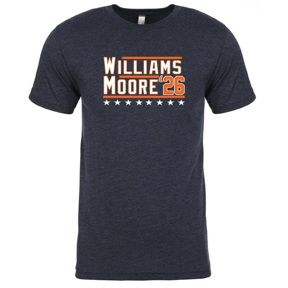 TRIBLEND Caleb Williams DJ Moore 2026 Chicago Shirt T-Shirt