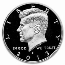 2013-S Silver Kennedy Half Dollar Gem Proof