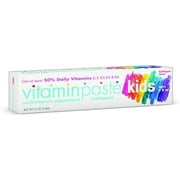 Vitaminpaste Kids Toothpaste, Bubblegum Flavor, 4.1 oz