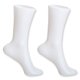 thumbnail image 2 of Molde De Calcetín 2 uds. Molde de calcetín para pies, calcetines cortos blancos multiusos, accesorios de modelo, suministros de bricolaje para el hogar, 2 of 6