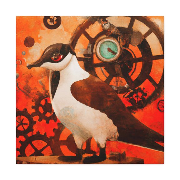 Arctic Tern Steampunk - Canvas