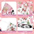 thumbnail image 5 of Pink Christmas Tree Skirt 36 Inch Reversible Halloween Christmas Double Side Print Tree Skirt Halloween Christmas Party Pink Christmas Decorations for Tree, 5 of 6