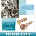thumbnail image 3 of Unique Bargains 2 Set Car Oil Cooler Screw Ball Head Adapter Turbo Brake Line Bolt Adapter M10x1.5 8mm OD with Washers, 3 of 6