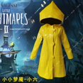 thumbnail image 2 of Disfraz de cosplay de Little Nightmares Six para niños hambrientos, fiesta de disfraces de Halloween, 2 of 5