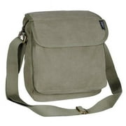 Everest Unisex Canvas Messenger Olive
