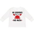 thumbnail image 3 of Inktastic Godson My Godfather Loves Me Boys or Girls Long Sleeve Toddler T-Shirt, 3 of 5