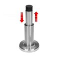 thumbnail image 2 of Deluxe Adjustable Solid 304 Stainless Steel Extra Thick Casting + Rubber Heavy Door Stop Wall Mounted, 2 of 5