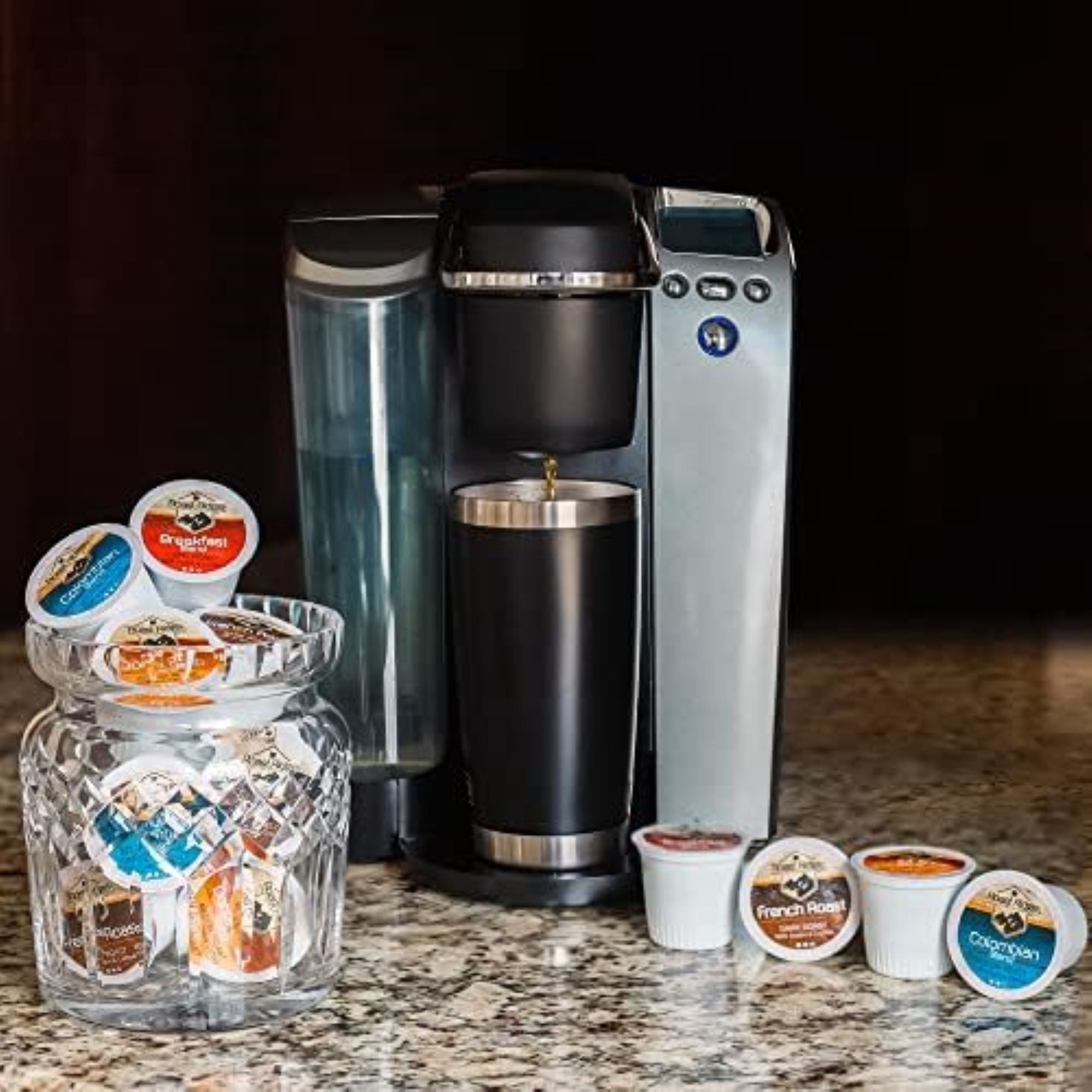 Roast Ridge Single Serve Coffee Pods for Keurig K-Cup Brewers, Chocolate Mocha, Medium Roast, 100 ct