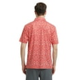 thumbnail image 3 of DTWOOO Men's Golf Shirts Short Sleeve Print Performance Moisture Wicking Dry Fit Golf Polo Shirts for Men, 3 of 8