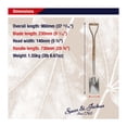 thumbnail image 6 of Spear & Jackson R715 Traditional Stainless Steel Border Spade with 28 Inch Wood YD handle, 6 of 6