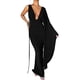 thumbnail image 3 of Vestido Vestido maxi sin espalda para mujer Vestido largo asimétrico de verano con cordones Ropa de fiesta Cgtredaw Negro M para Mujer, 3 of 7