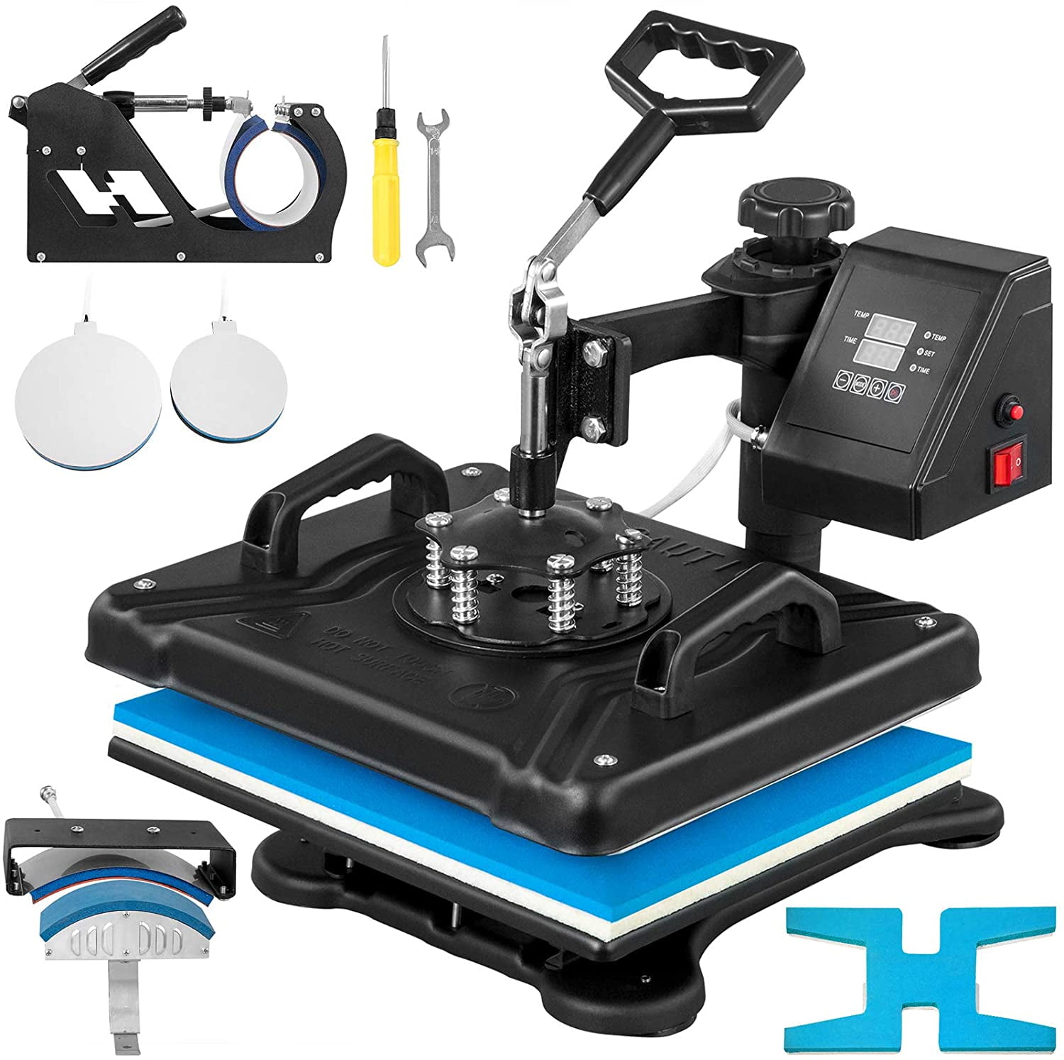 VEVOR 5 in 1 Heat Press Machine 12 X 15