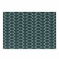 thumbnail image 1 of Quatrefoil Cutting Board, Moroccan Style Oriental Pattern Antique Tiling Design, Decorative Tempered Glass Cutting and Serving Board, Small Size, Slate Blue and Pale Blue, by Ambesonne, 1 of 1