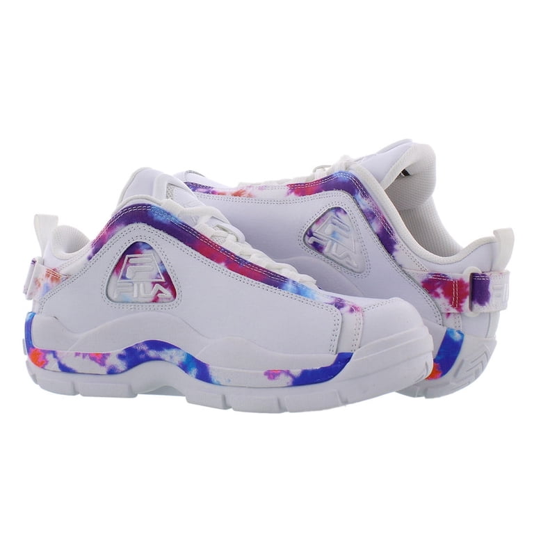 Fila Grant Hill 2 Low Tie Dye Mens Shoes Size 10.5, Color: White