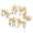 Beige, variant on SWETRACE Miniature Sheep Figures Resin Beige 6Pcs Garden Lawn Ornament for Families