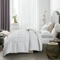 thumbnail image 3 of Serta 233 Thread Count White Goose Feather And White Goose Down Fiber Comforter-Extra Warmth, 3 of 9