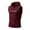 A50-Wine, variant on Kalauyu Sleeveless Hooded Workout Tank Tops for Men Graphic Print Casual Summer Athletic Loungewear Vests Tops