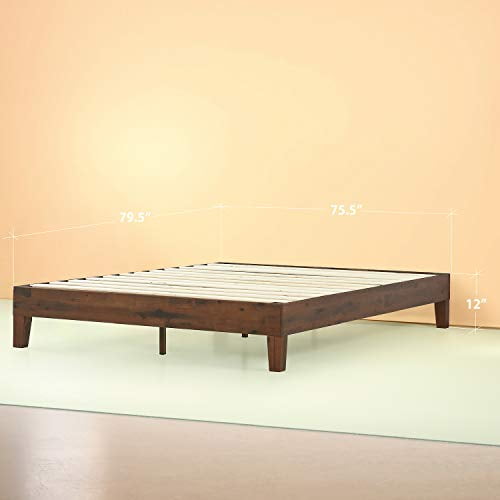 Zinus marissa 12 inch deals deluxe wood platform bed