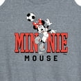thumbnail image 3 of Disney - Minnie Name Soccer - Women's Racerback Tank Top, 3 of 5