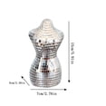 thumbnail image 2 of Sale Today Clearance! Art Glass Mirror Decoration, Female Model Craft Sculpture, Decorative Ornaments for Home, Living Room, and Office Decor, 2 of 2