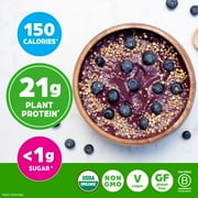 Orgain Organic Vegan 21g Protein Powder, Plant Based Shake Drink, Vanilla Bean 1.02lb