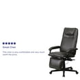 thumbnail image 5 of Flash Furniture Robert High Back Brown LeatherSoft Executive Reclining Ergonomic Swivel Office Chair with Arms, 5 of 13