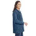 thumbnail image 2 of Woman Within Plus Size Long Stretch Denim Jacket Oversized Jean Jacket, 2 of 6