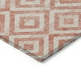 thumbnail image 4 of Addison Rugs Chantille Indoor/Outdoor Transitional Geometric Salmon Washable Rectangle Rug, 8' x 10', 4 of 6