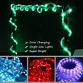 thumbnail image 2 of LED Rope Lights, 16.4ft Flat Flexible RGB Strip Light, Color Changing, Waterproof for Indoor Outdoor Use, Connectable Decorative Lighting, 8 Colors and Multiple Modes, 2 of 5