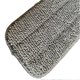 thumbnail image 5 of Paquete de 6 almohadillas para fregona, almohadilla de limpieza de microfibra húmeda y seca, 38 x 11 cm, repuesto para fregona para la mayoría de fregonas y Revea gris, gris, 5 of 5