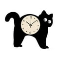 thumbnail image 2 of Reloj de pared de gato, reloj de pared acrílico, reloj de gato que no es , reloj decorativo para habitación para niños, oficina, salón de estar 30cmx24cm, 2 of 8