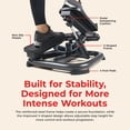 thumbnail image 4 of Sunny Health & Fitness Stair Stepper with Resistance Bands, Bluetooth SunnyFit App & 400 LB Capacity, 4 of 10
