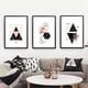 thumbnail image 4 of 6 Pcs/set Nordic Decoration Geometric Wall Art Canvas Painting Posters Decoration Canvas Pictures (, 4 of 5