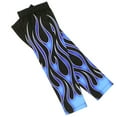 thumbnail image 6 of Hot Leathers ARM1005 Flames Blue Arm Sleeve One Size Fits Most, 6 of 7