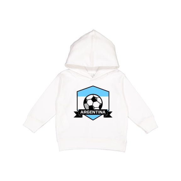 Inktastic Soccer Argentina Flag Banner Toddler Hoodie
