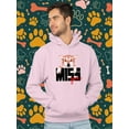 thumbnail image 2 of Corgi Miss You Hoodie Men -Image by Shutterstock, Male XX-Large, 2 of 4